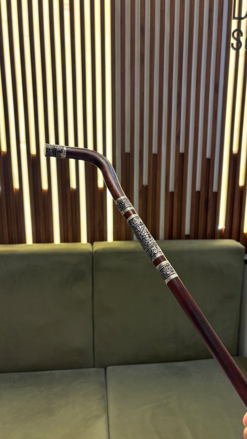 عصى عتم بالفضة