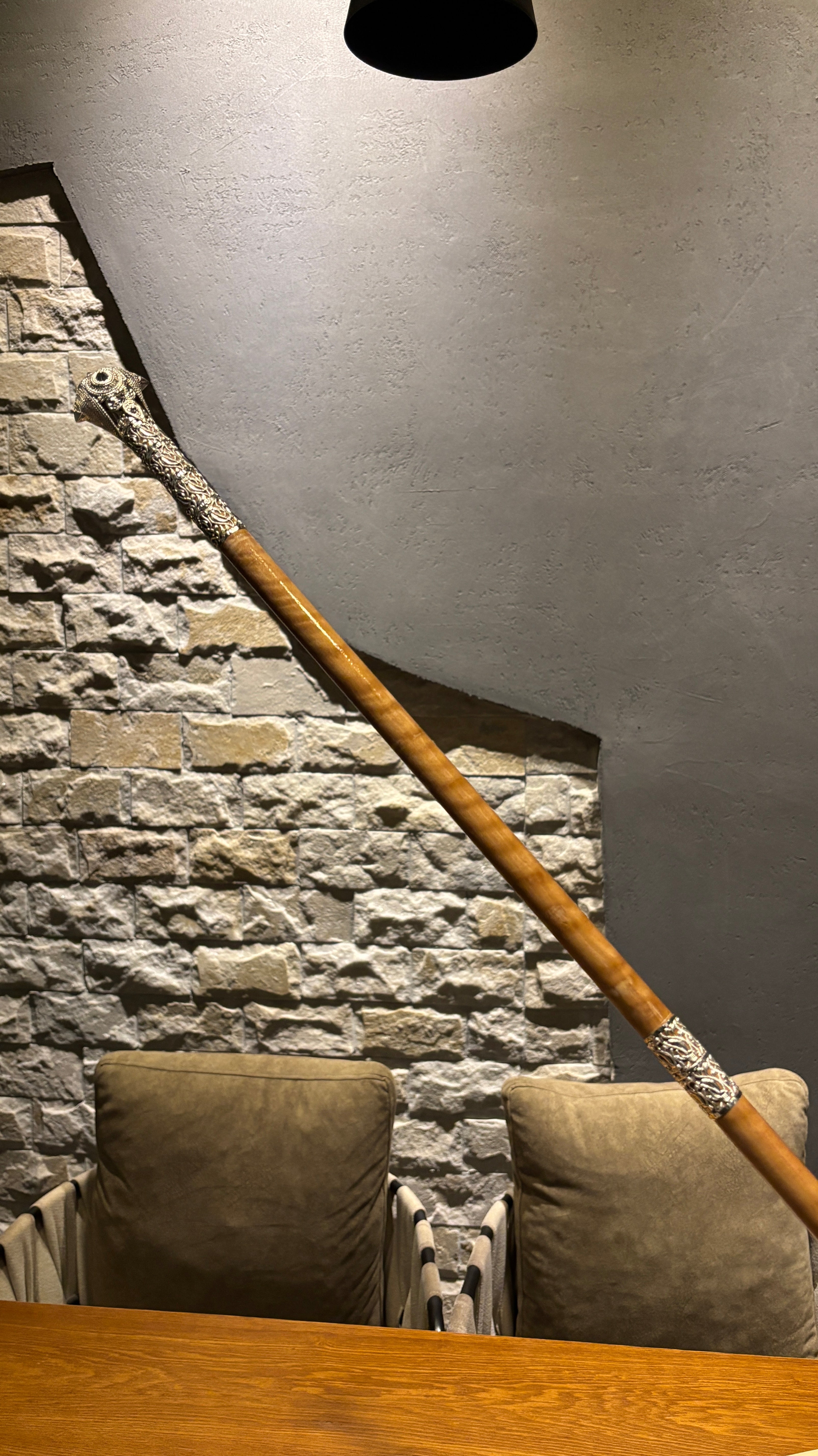 العصى السعيدية بالفضة الثقيلة – فخامة تحكي الهيبة