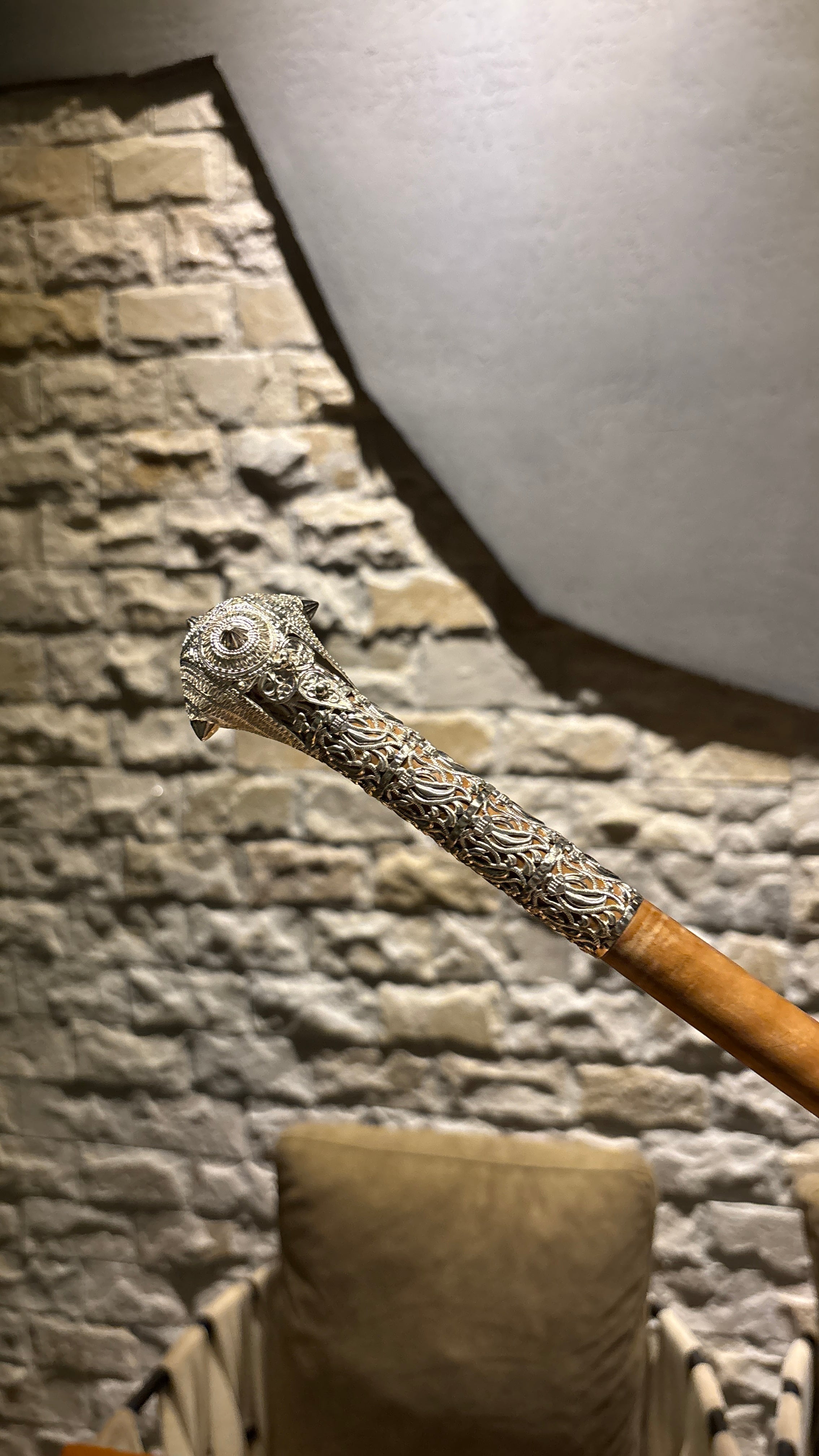 العصى السعيدية بالفضة الثقيلة – فخامة تحكي الهيبة