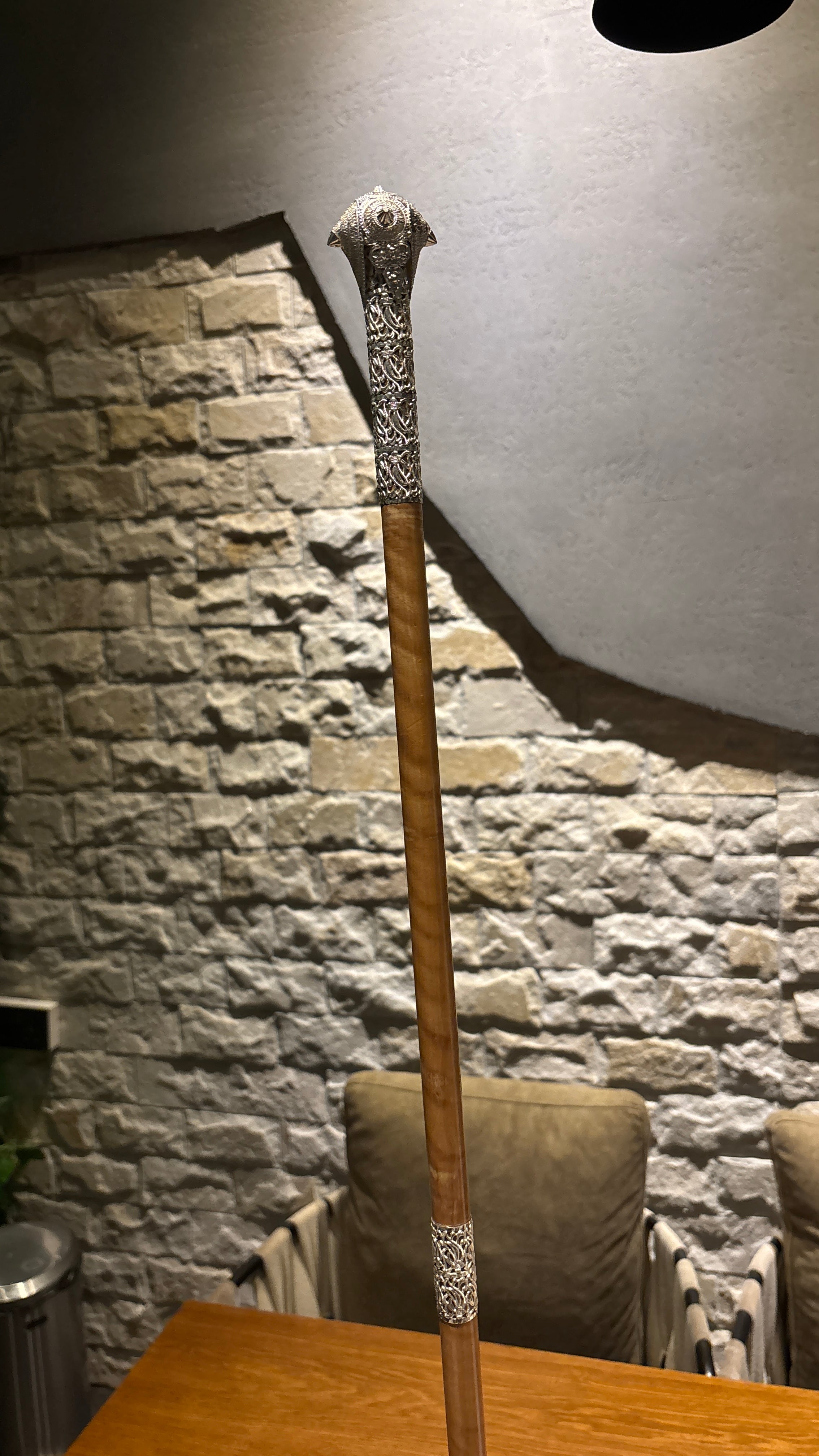 العصى السعيدية بالفضة الثقيلة – فخامة تحكي الهيبة